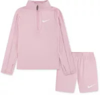 Nike Little Girls' One 1/4-Zip Jacket and Shorts Set | DICK'S Sporting Goods
