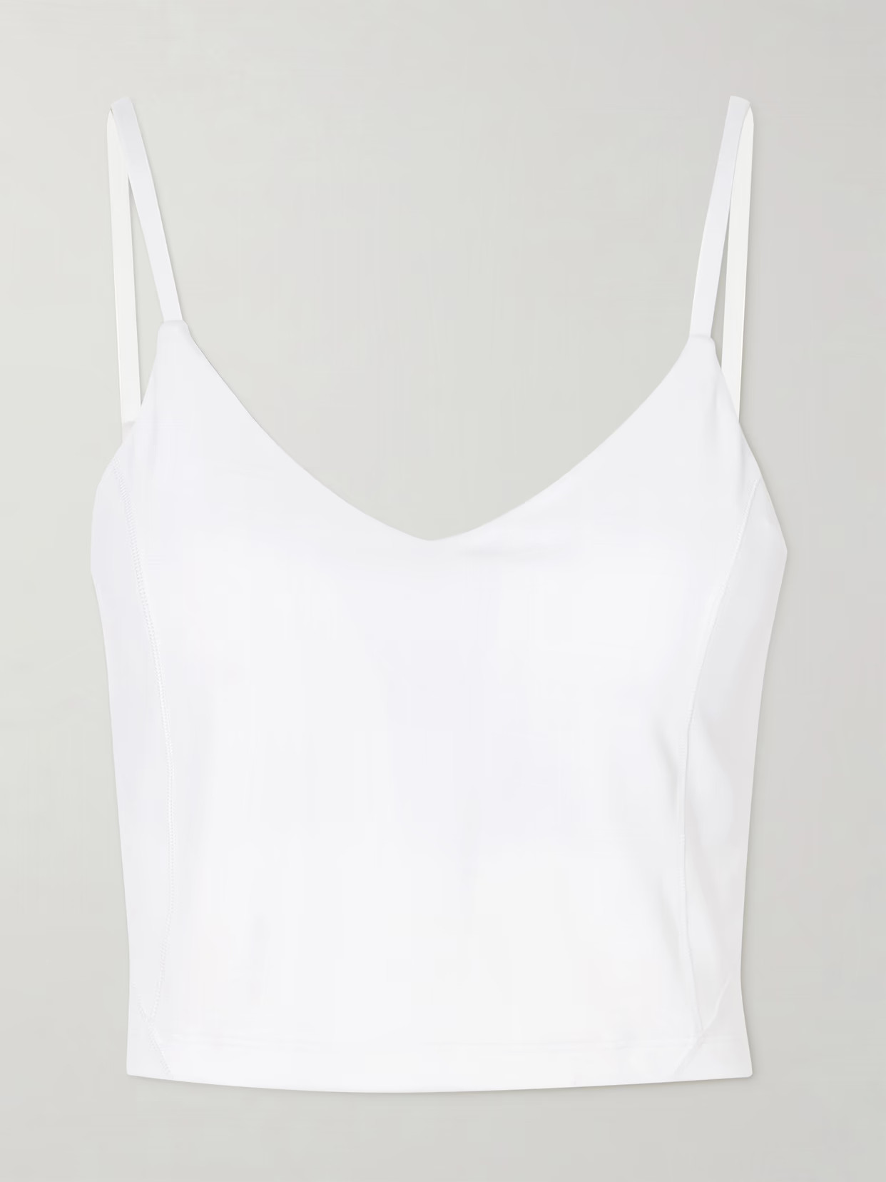 lululemon - Align C/d Cami Cropped Nulu Tank - White | NET-A-PORTER (US)