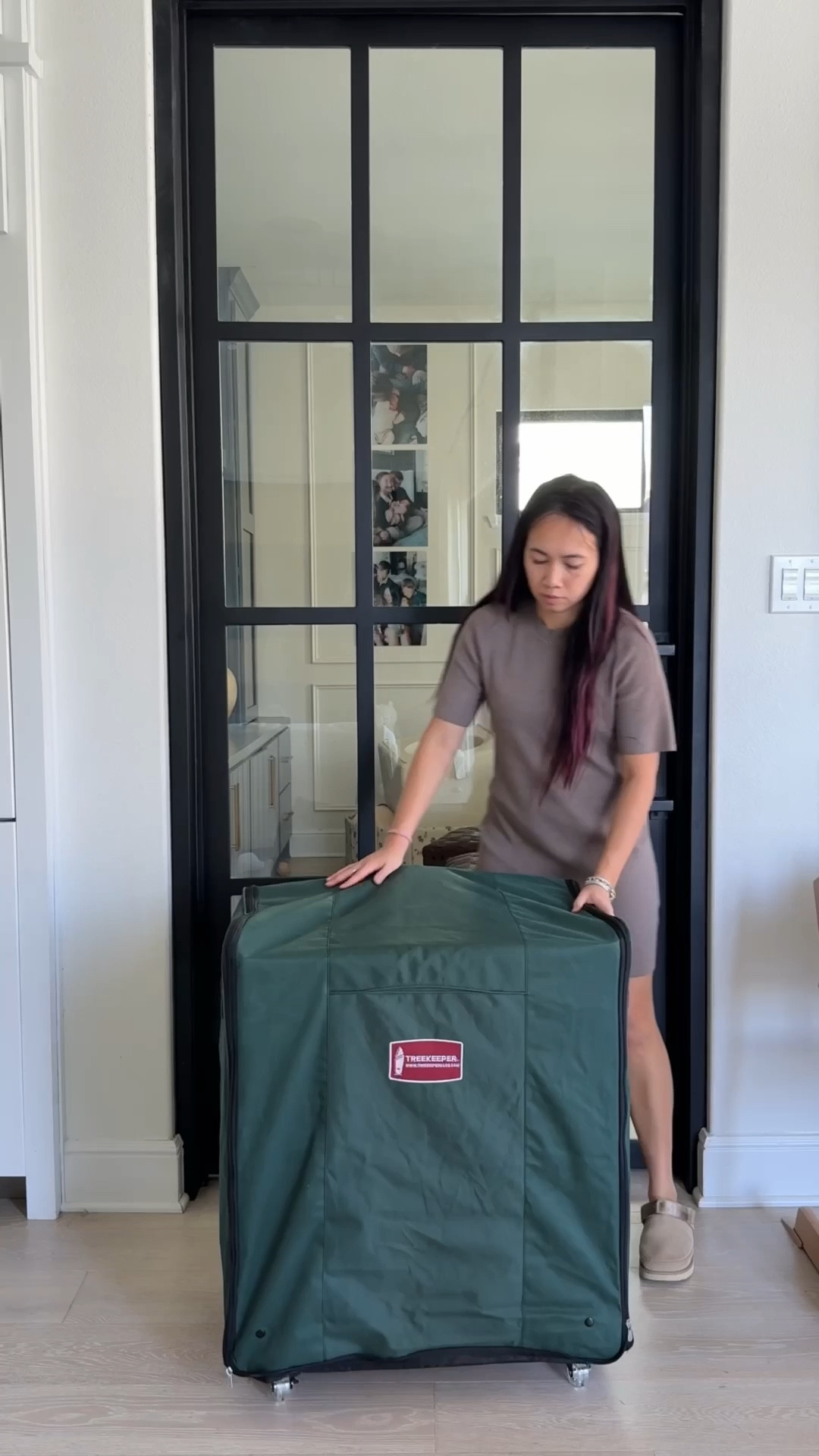 What we use to storage our Christmas items  