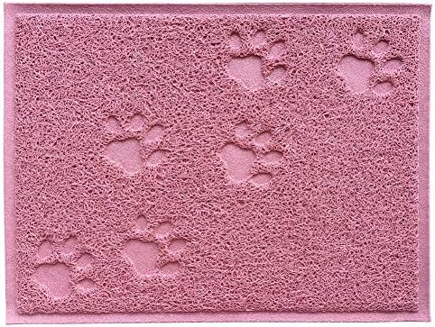 DM Cat Litter Box Debris Catcher Mat,Kitty Scatter Control Rug,16x12 Inches,5 Colors Available | Amazon (US)