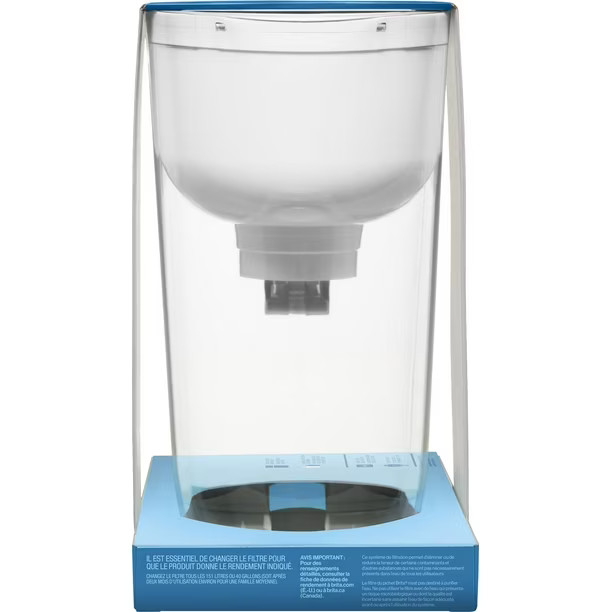 Brita Large 10 Cup Water Filter Pitcher with 1 Standard Filter, Made Without BPA, Huron, White, B... | Walmart (CA)