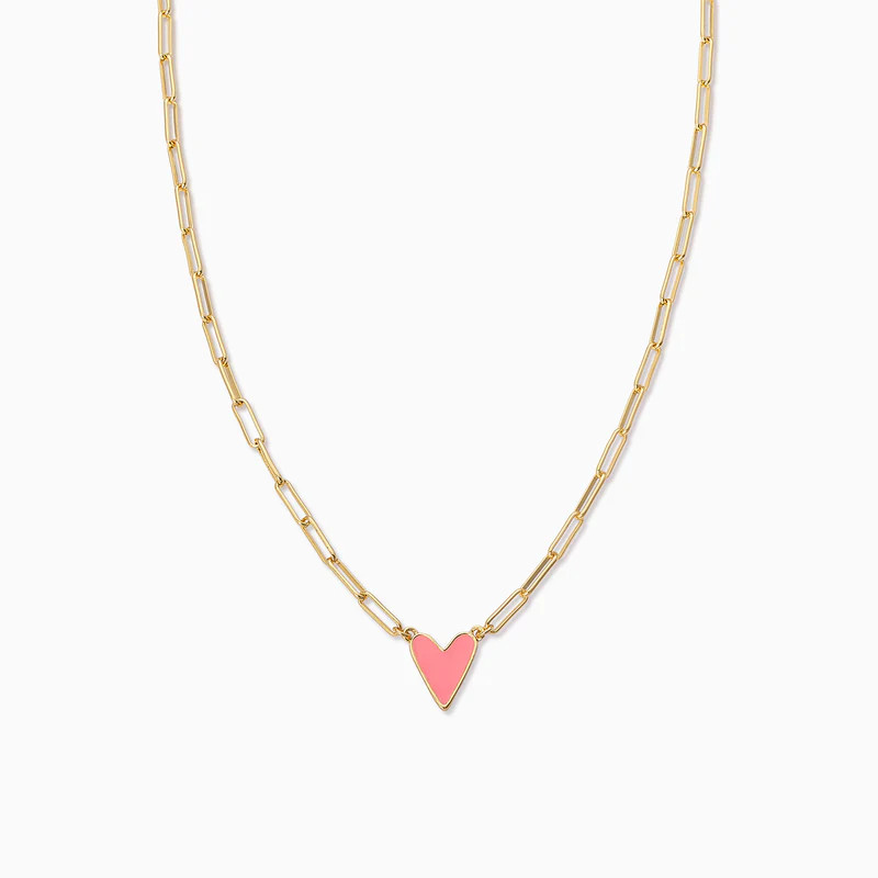 Enamel Heart Necklace | Uncommon James