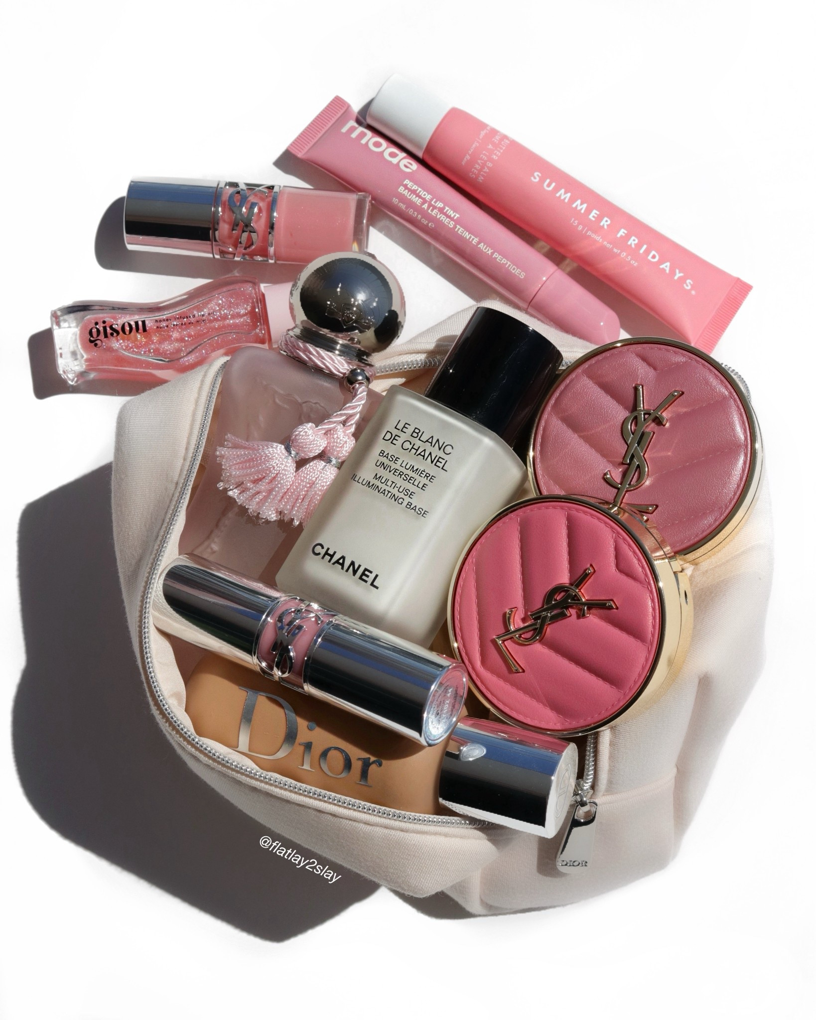 Glamorous beauty essentials 👌🏻💖🌟 Spotted any of your must haves? 👀✨🫦

@yslbeauty @chanel.beauty @welovecoco @parfumsdemarly @gisou @rhode @diorbeauty @diorbeautylovers @summerfridays 

*some are pr samples/gifted

#makeupfavorites #makeupmusthaves #makeupaddict #luxurymakeup #lipbalm #lipgloss #chanelmakeup #chanelbeauty #diorbeautylovers #summerfridays #makeupcollection #postitforaesthetic #girlygirls #pinterestaesthetic #prettythings #softgirlaesthetic #бьюти #romanticaesthetic #makeupmess #girlstuff #diorbeauty #wimb #whatsinmybag #gisou #rhode #yslbeauty #yslmakeup #ysllover #parfumsdemarly #delina 

Luxury makeup, makeup collection, lip products, girl stuff, lip balms, pretty packaging, viral makeup, neutral aesthetic, pink, beige, makeup flatlay, summer fridays lip balm, dior beauty foundation, chanel beauty, gisou lip oil, rhode lip tint, chanel makeup, dior beauty bag, what is in my bag, makeup case, makeup pouch, makeup vanity, parfums de marly delina la rosee, ysl loveshine lip oil gloss, ysl loveshine lipstick, ysl make me blush powder blush,

#LTKHoliday #LTKGiftGuide #LTKBeauty