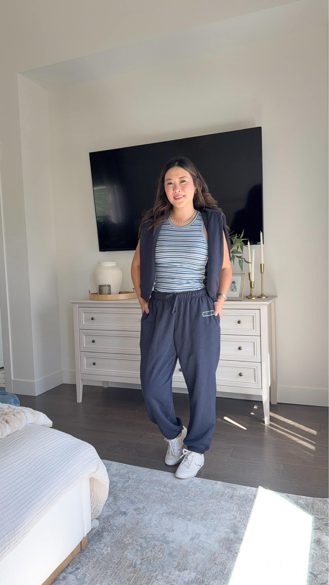 Walmart New Fall Arrivals // sweatshirt // joggers // dress // cardigan // patch pocket denim // athleisure wear Striped Tank: Medium Sweatshirt: Medium Joggers: Medium Printed Dress: Small Cardigan: Leopard Pants: Medium Raspberry Dress: Medium Red Plaid Dress: Small Brown Set: Medium Floral Jacket: Medium Jeans: 6 Short Striped Cardigan: Large Shawl: S/M

#LTKmomlife #LTKootd #LTKSeasonal