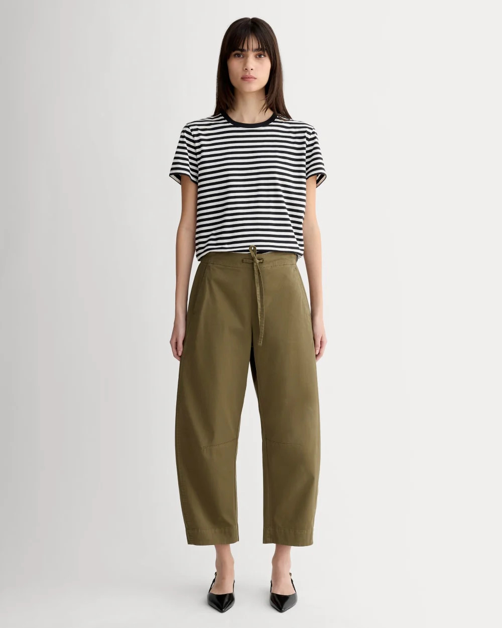 The Easy Barrel Pant | Olive | Everlane