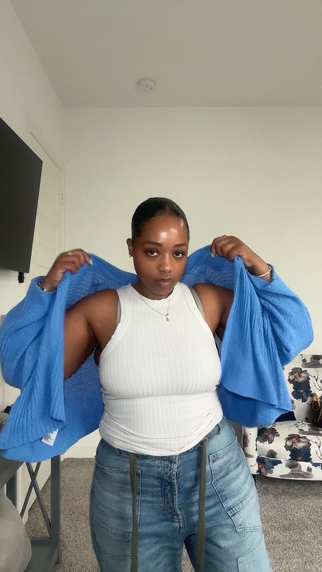 Tank top-  medium 
Sweater-  small 
Jeans-  size down 1 
Sneakers-  size down 1/2 or 1 

Spring - spring outfit - ootd - adidas - sneakers - adidas sneakers - jeans - 

Follow my shop @styledbylynnai on the @shop.LTK app to shop this post and get my exclusive app-only content!

#liketkit #LTKSaleAlert #LTKStyleTip #LTKFindsUnder50
@shop.ltk
https://liketk.it/58Oxm

#LTKFindsUnder100 #LTKFestival #LTKSeasonal