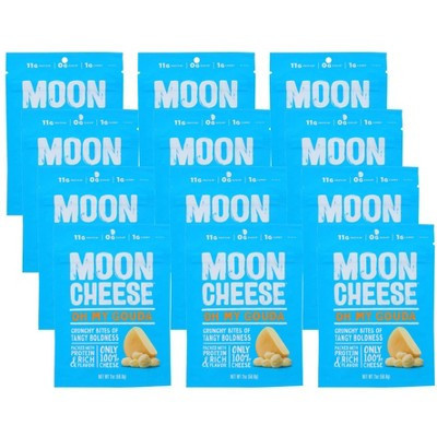 Moon Cheese Oh My Gouda - Case of 12/2 oz | Target