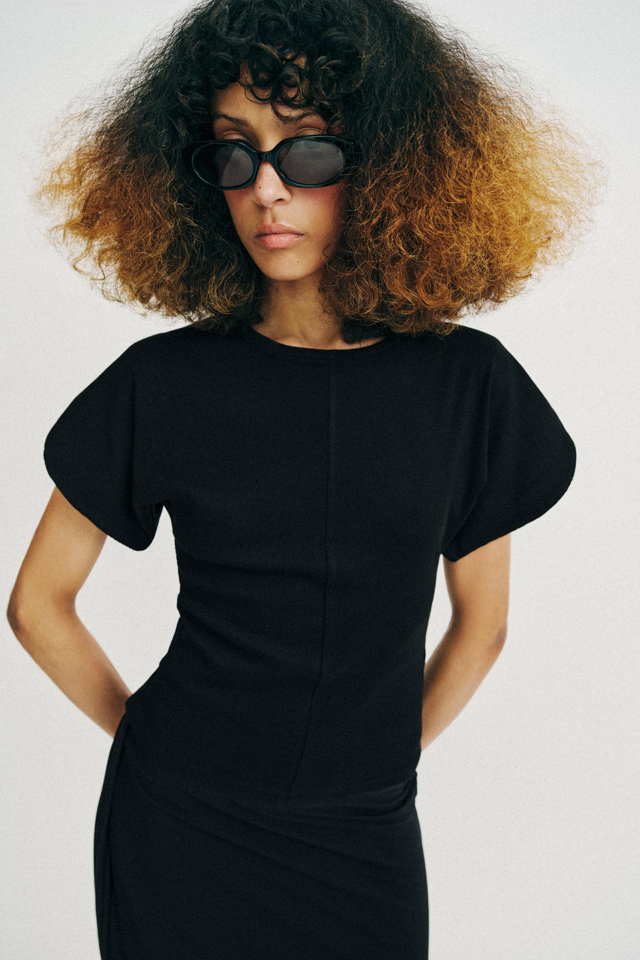 BALLOON SLEEVE TOP | Zara US