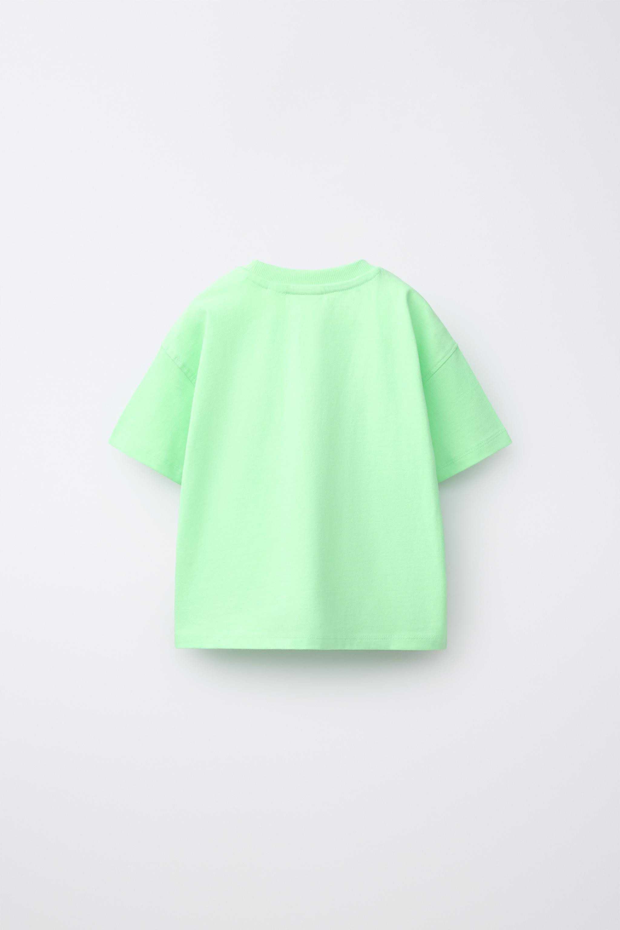 NEON PRINT T-SHIRT | Zara US
