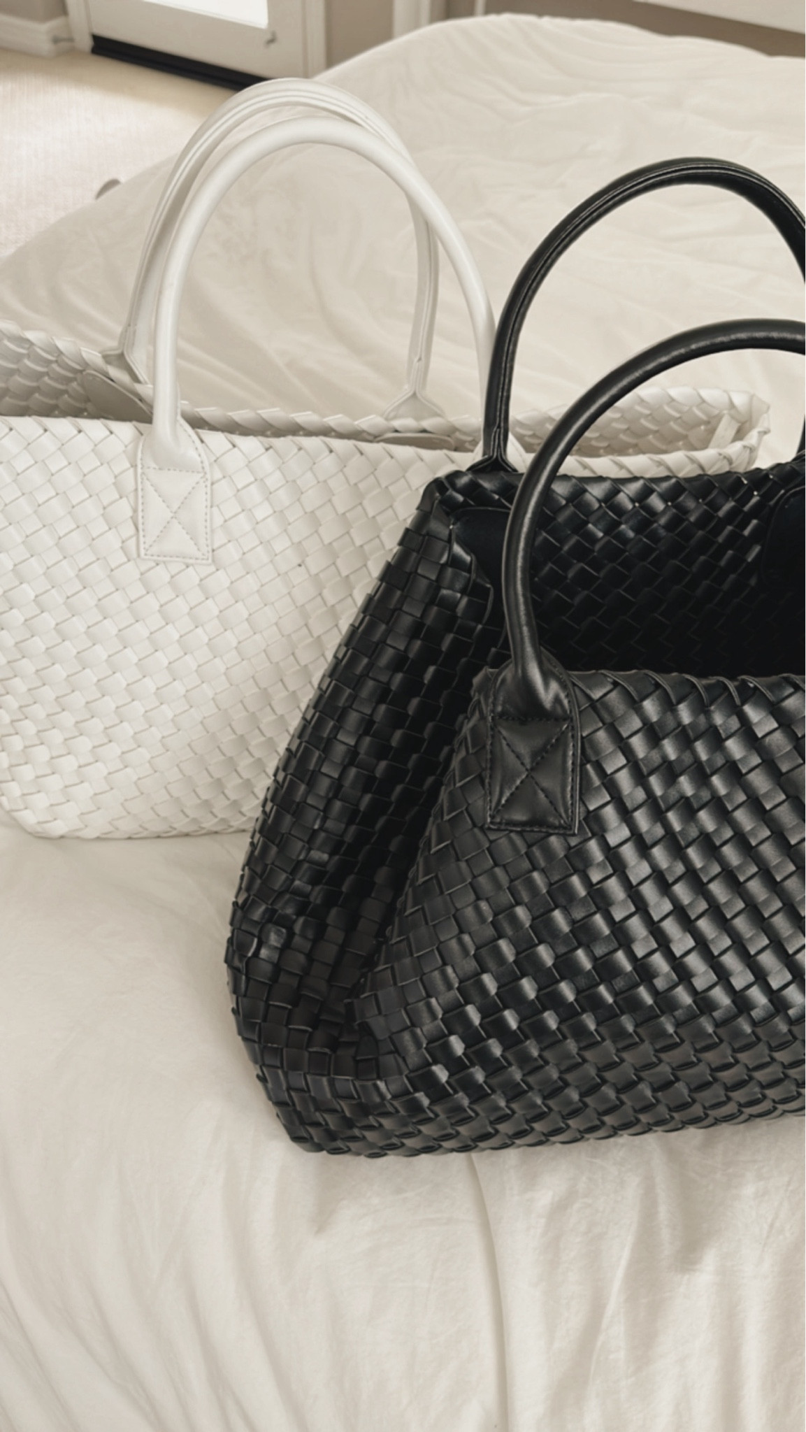 Amazon bag find, woven bag #StylinbyAylin #Aylin 

#LTKitbag #LTKstyletip #LTKfindsunder100