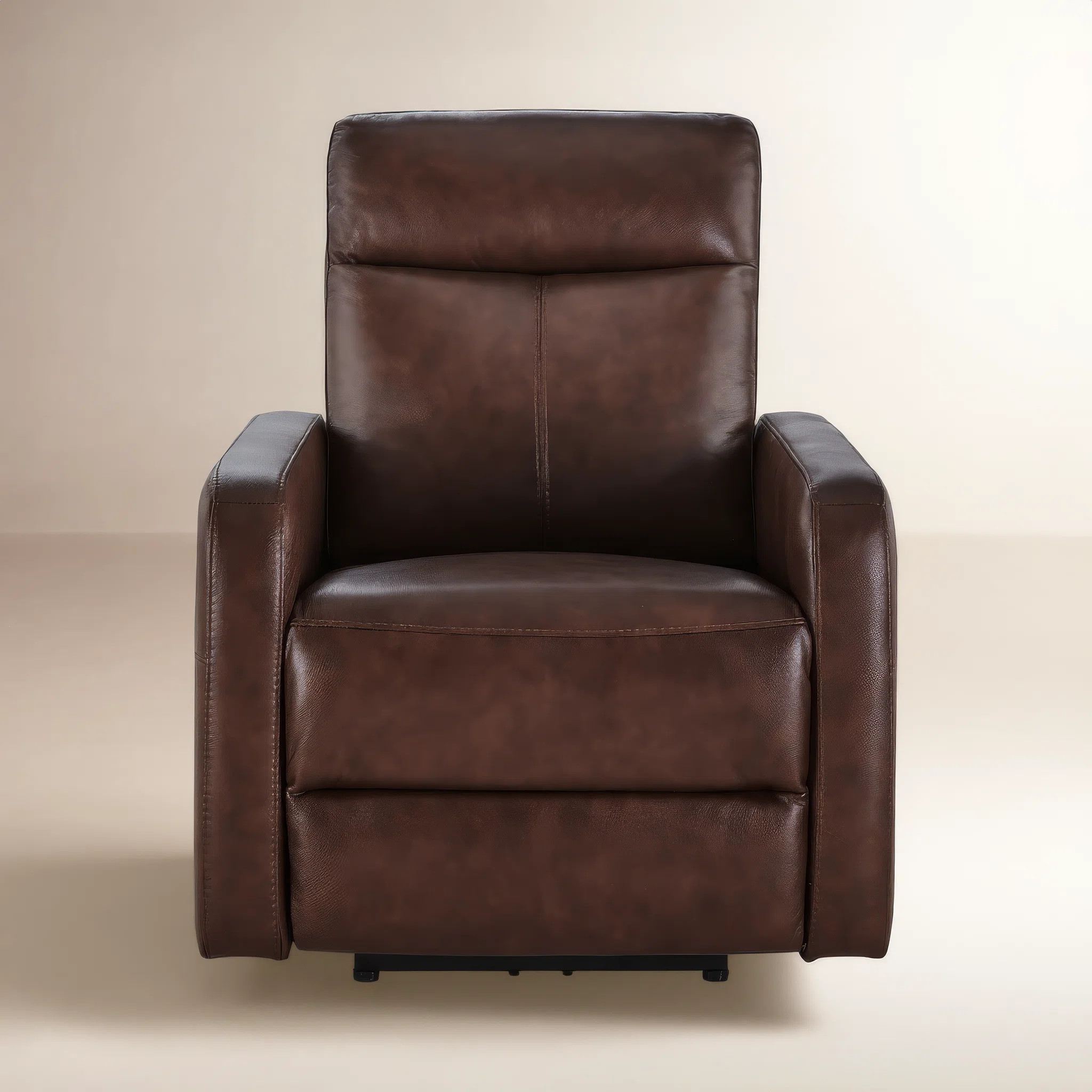Leena Genuine Leather Power Recliner | Birch Lane