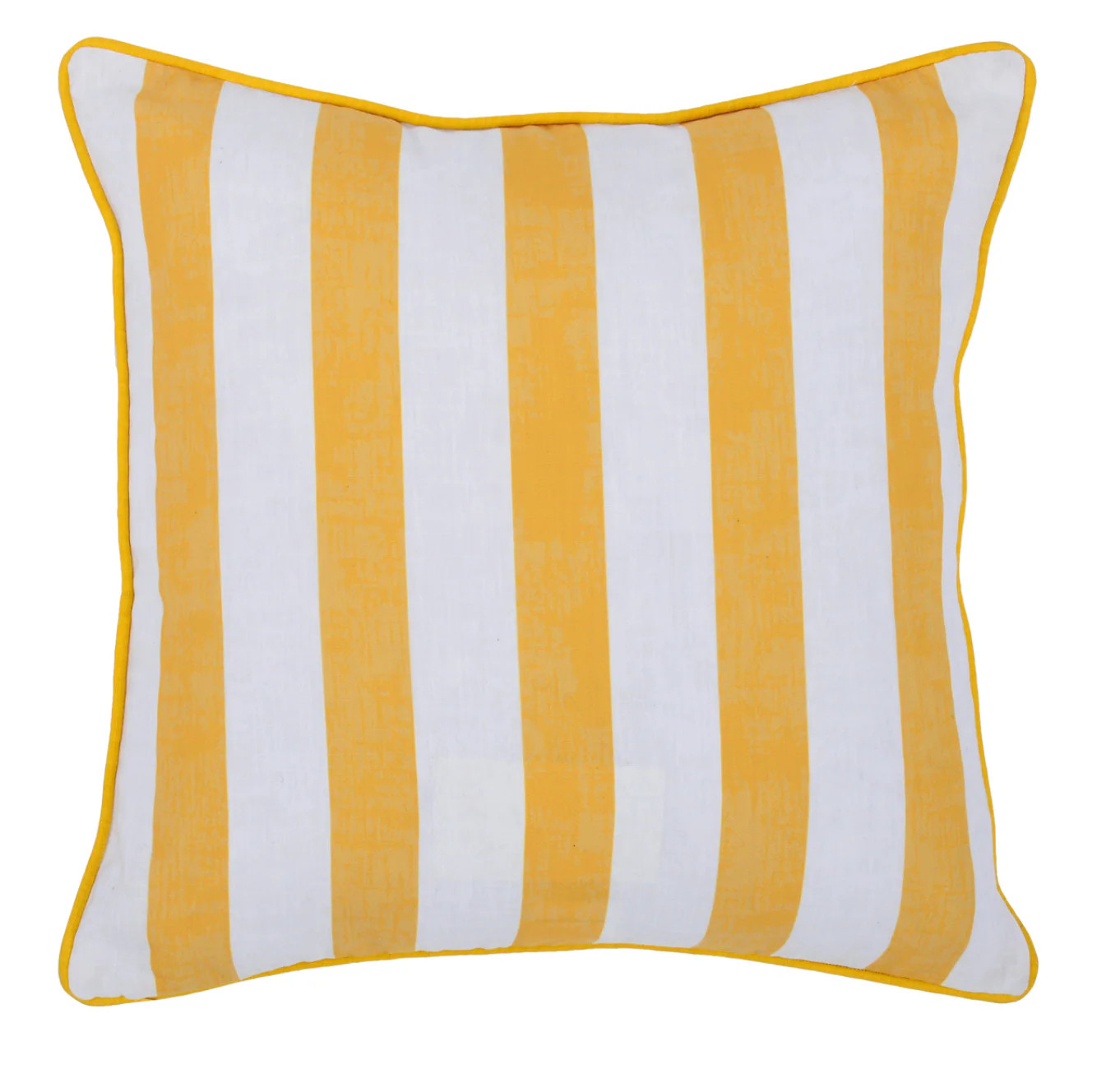 Sunshine Yellow Striped Outdoor Pillow - Set of Two | Mintly Home