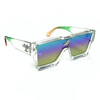 NWT Louis Vuitton LV Clear Rainbow Lens Cyclone Sunglasses Men's 2022 AUTHENTIC  | eBay | eBay US