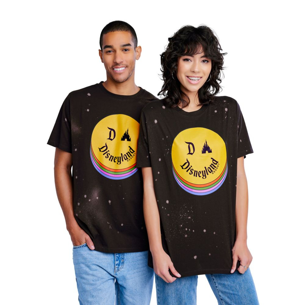 Disneyland Logo Bleach Spot T-Shirt for Adults | Disney Store