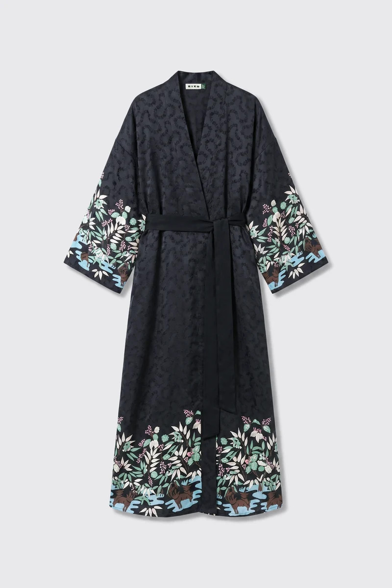 Kaiden - Blossom Jungle Black | Rixo