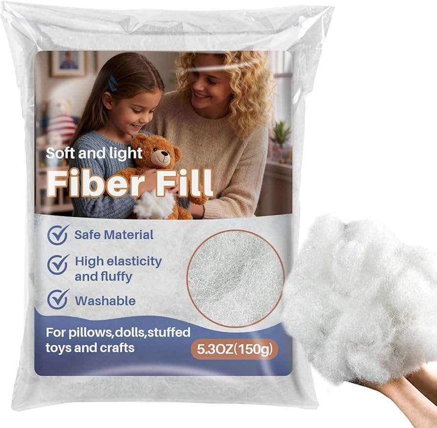 5.3oz Polyester Premium Fiber Fill- Polyester Fiber Fill,Stuffing for Pillow,Small Dolls,Cushion,... | Amazon (CA)