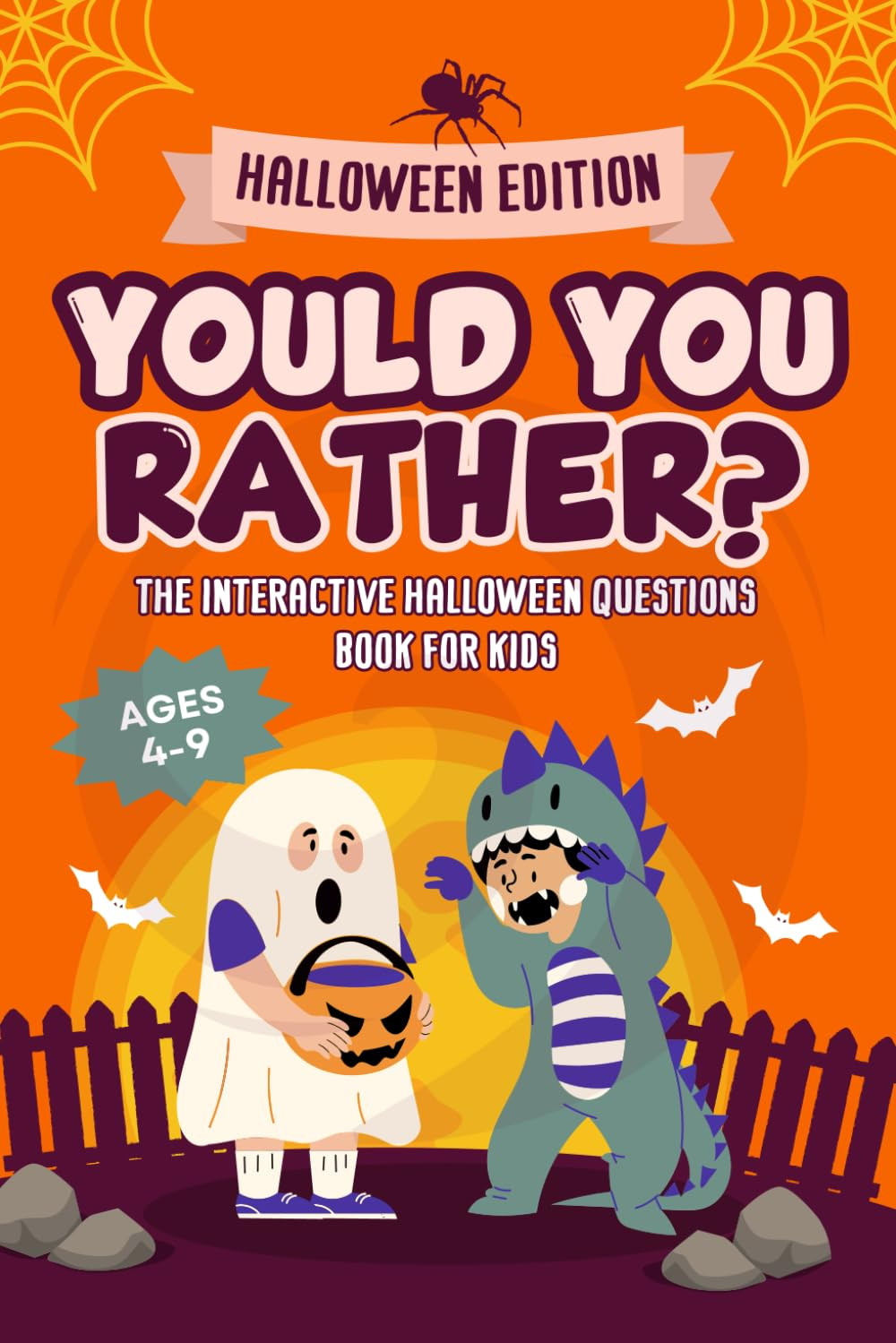 Would You Rather? Halloween Edition: Great Halloween Gift for Teens, Toddlers & Kids | A Hilarious & Interactive Halloween-Themed Question Game Book ... Nights (Halloween Gifts for Boys & Girls) | Amazon (US)
