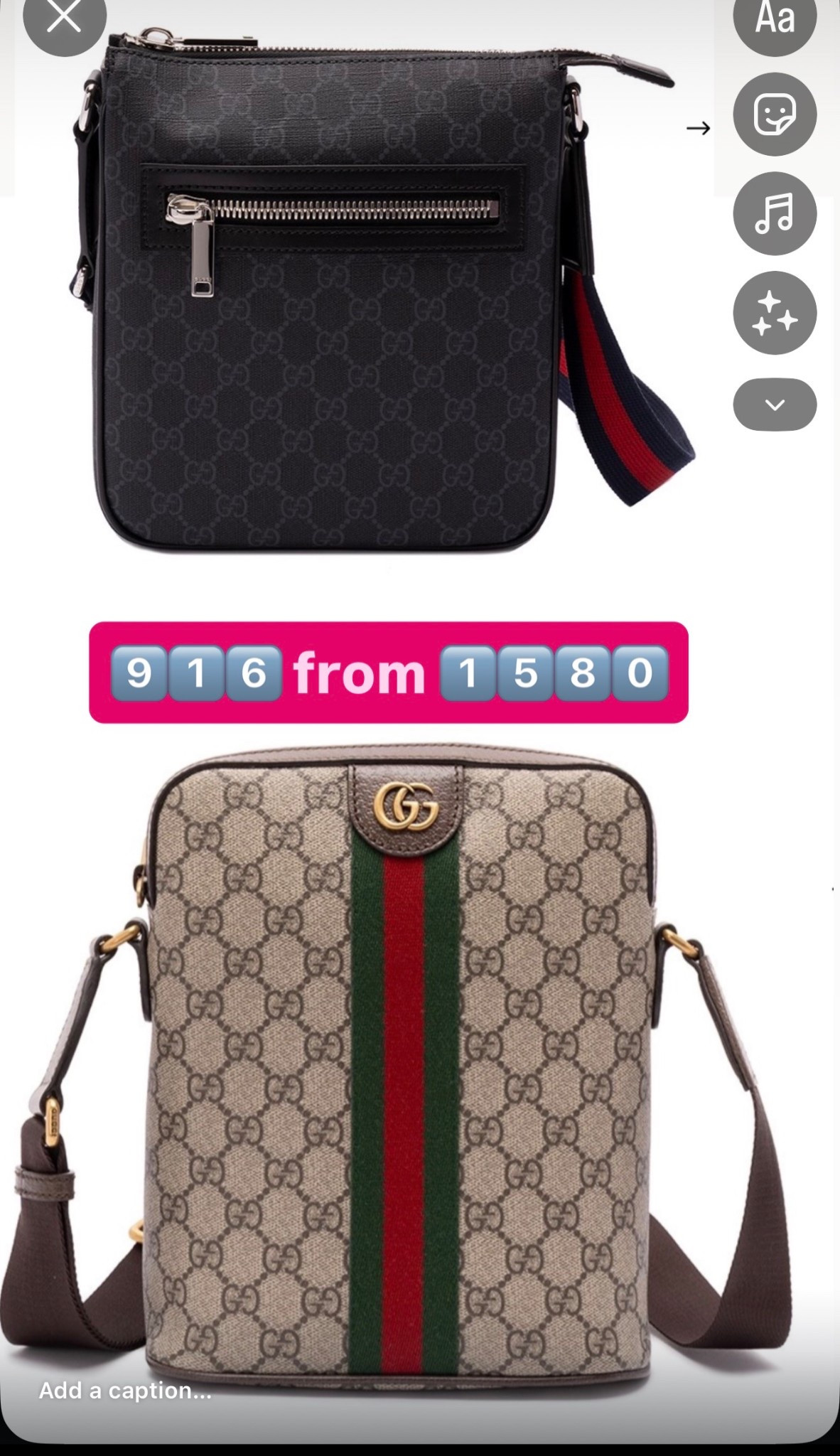 Gucci messenger cross body bag sale  

#LTKootd #LTKSaleAlert #LTKSeasonal