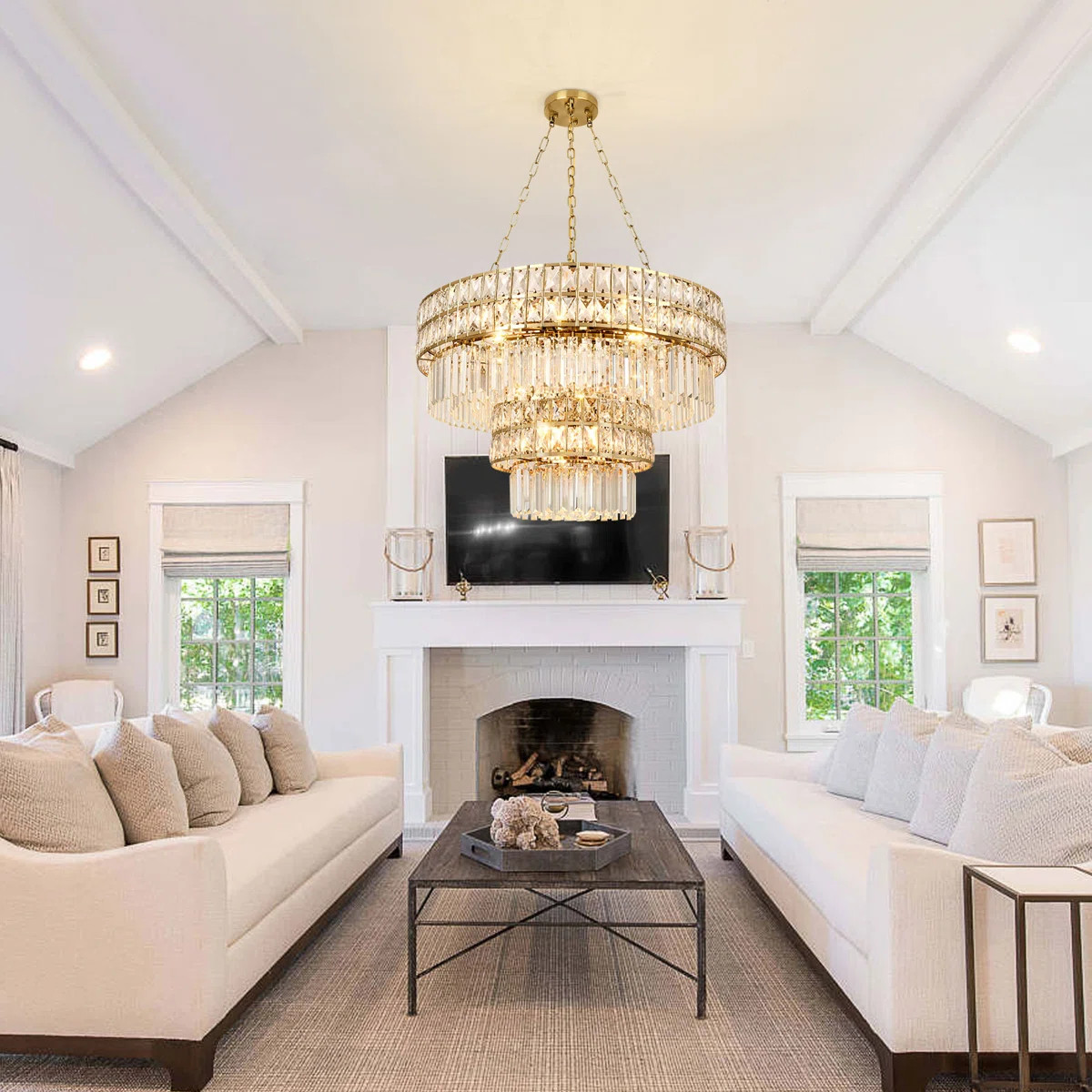 Siamon 16 - Light Tiered Chandelier | Wayfair North America