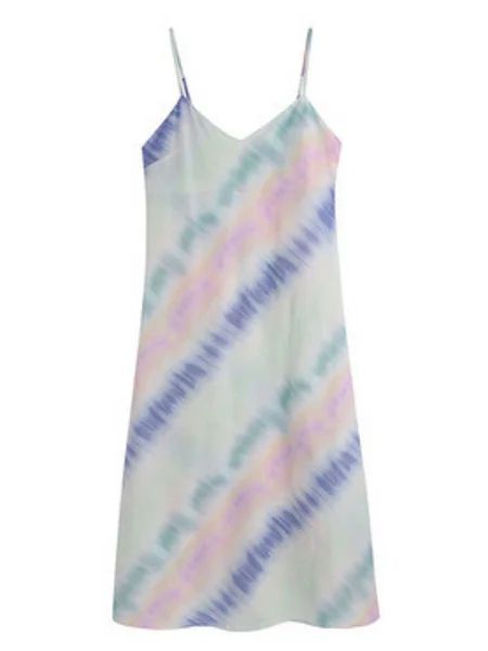 'Oli' Tie-dye V-neck Midi Dress | Goodnight Macaroon
