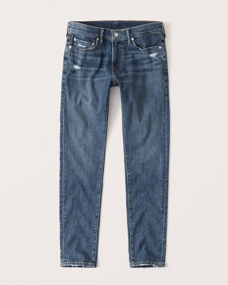 Ripped Super Skinny Jeans | Abercrombie & Fitch (US)