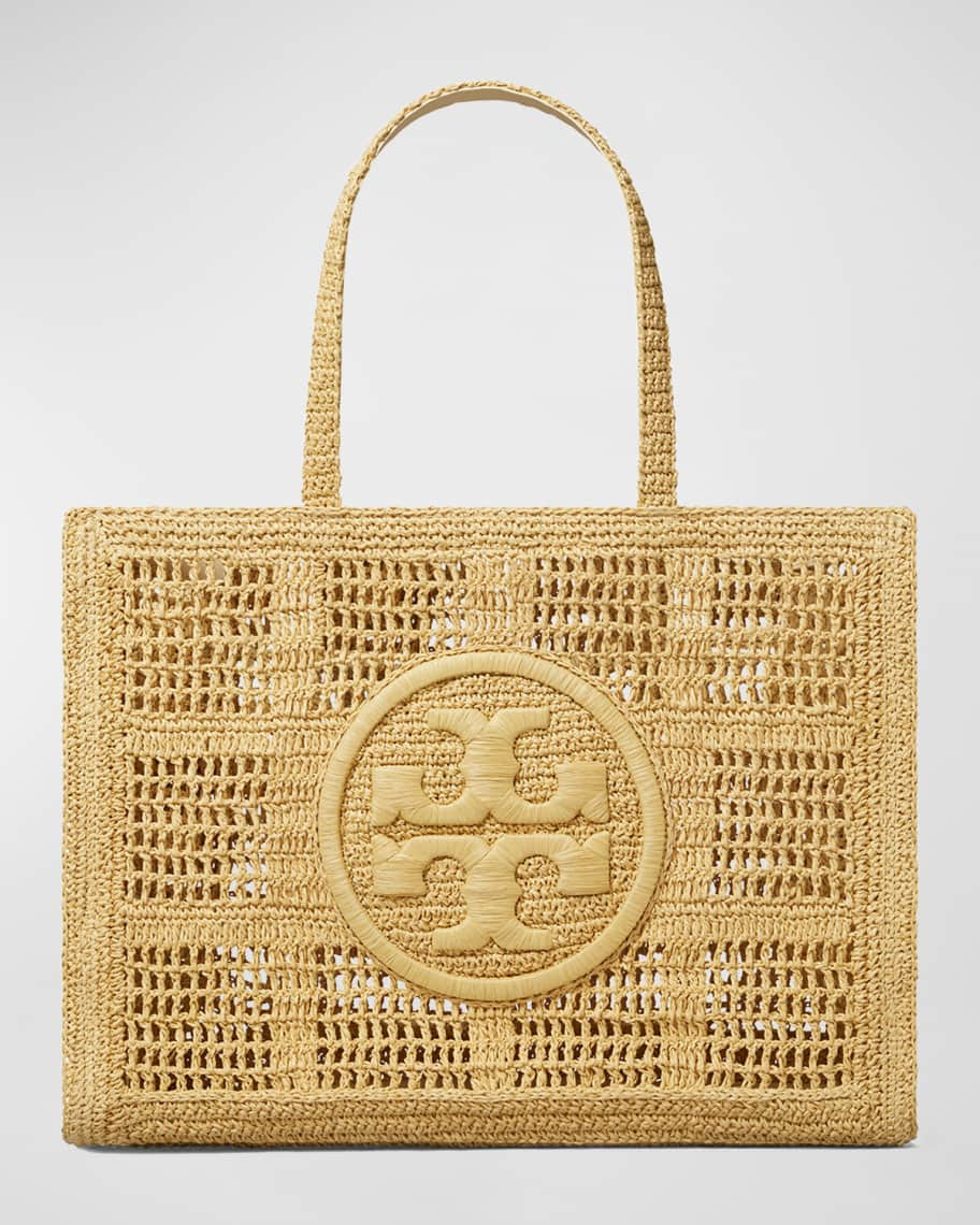 Tory Burch Ella Large Crochet Tote Bag | Neiman Marcus