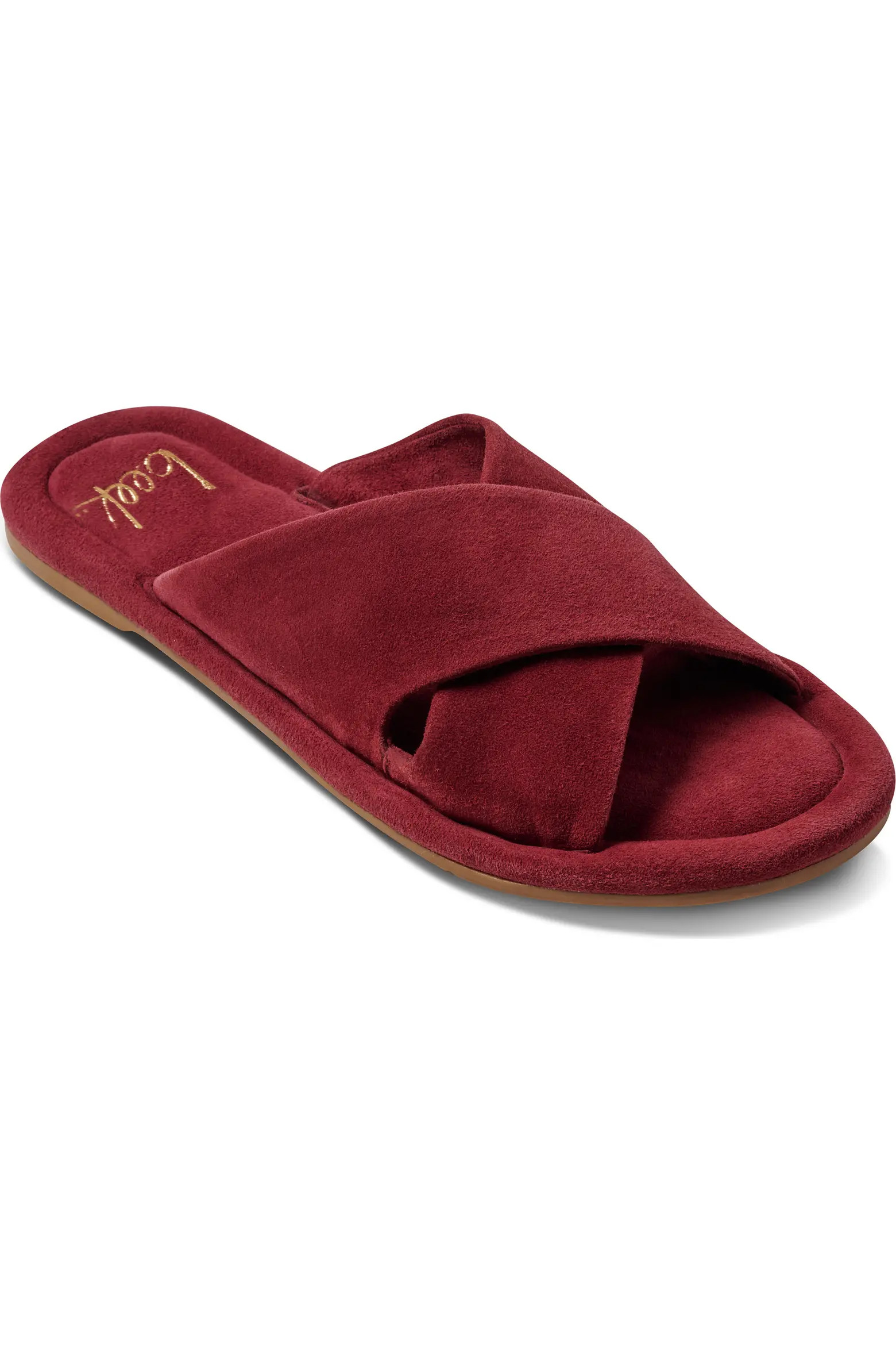 Myna Crossover Strap Slide Sandal (Women) | Nordstrom | Nordstrom
