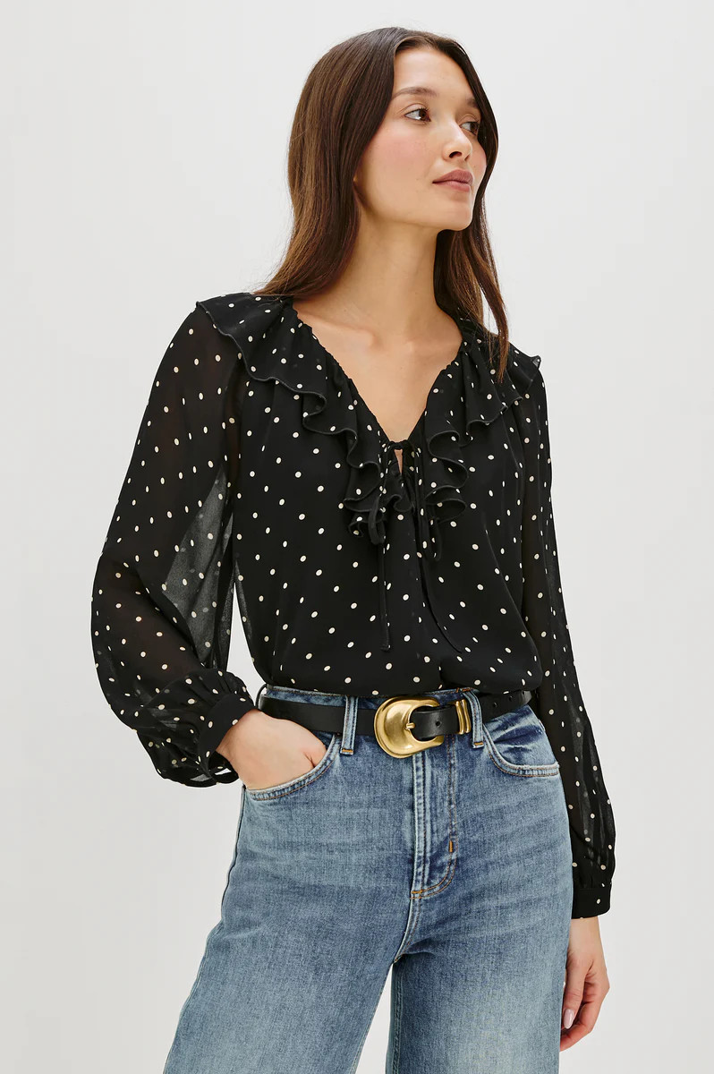 HONORA TOP - POLKA DOTS | Rails