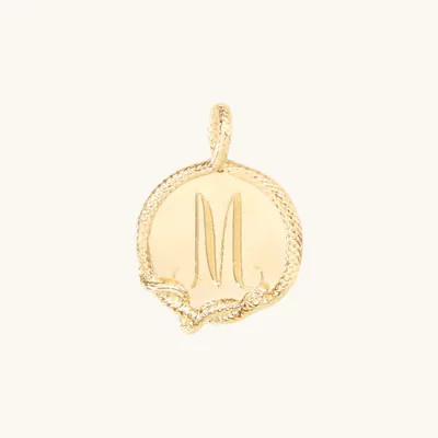 Sylvie Snake Gold Medallion | Catbird