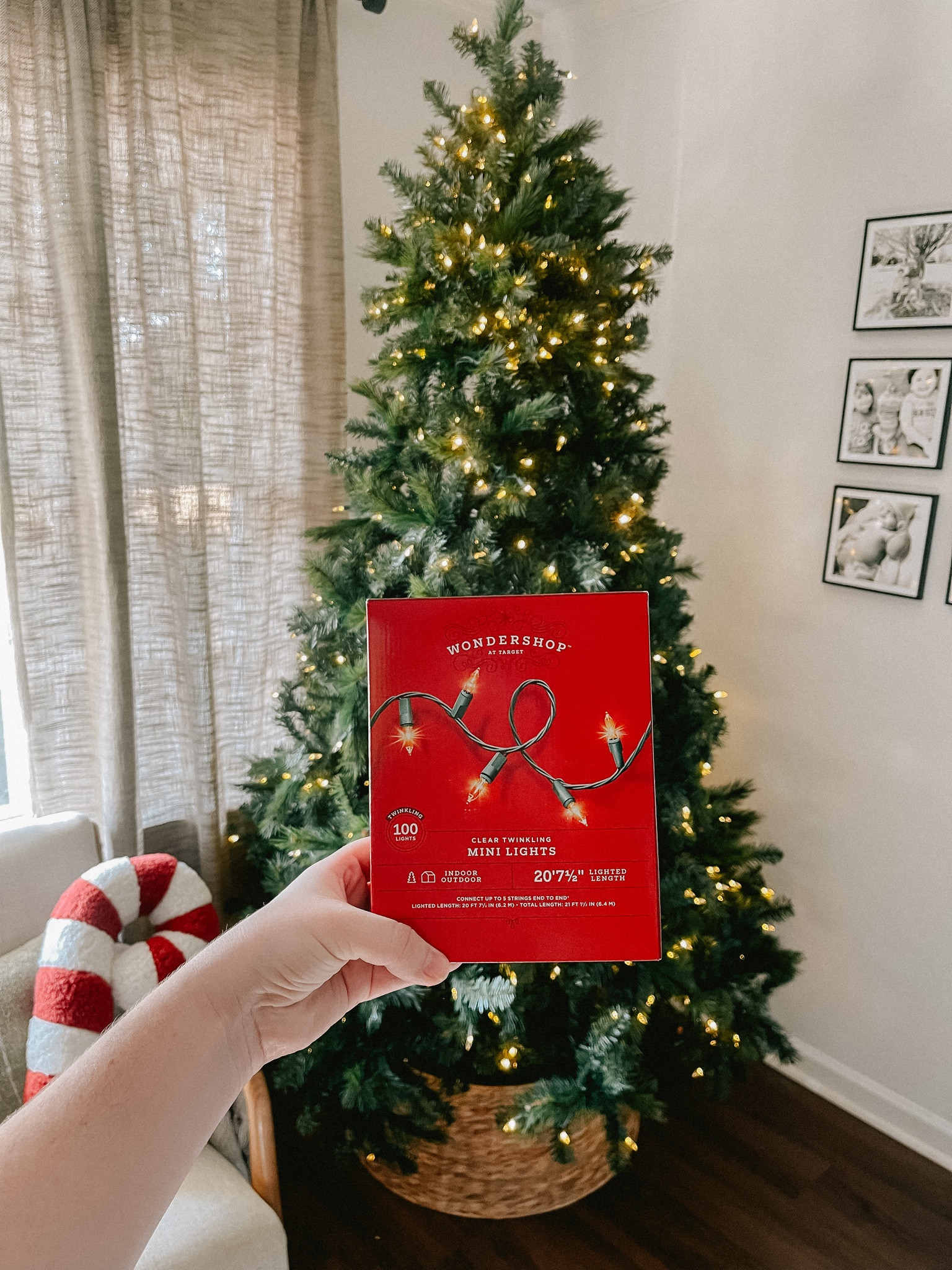 Twinkle lights for tree. Viral Christmas tree. Christmas decorations. Candy cane pillow. Twinkle lights. Holiday decor. Viral twinkle tree

#LTKHolidaySale #LTKSeasonal #LTKHoliday