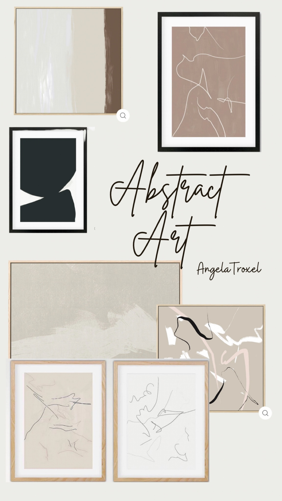 Abstract art canvas, modern, decor, paintings, living room, dining room, bedroom, loft, foyer, Scandinavian .

#LTKhome