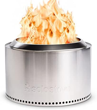 Amazon.com : Solo Stove Yukon 2.0, Smokeless Fire Pit | Portable Wood Burning Fireplace with Remo... | Amazon (US)