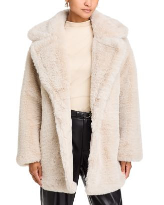 Snow Faux Fur Coat | Bloomingdale's (US)