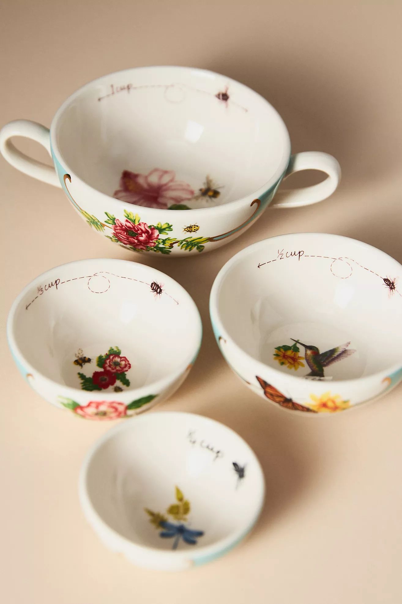Lou Rota Mother Nature Measuring Cups, Set of 4 | Anthropologie (US)