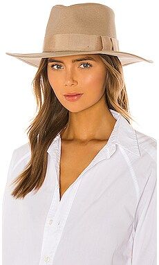 Brixton Joanna Cotton II Hat in Light Tan from Revolve.com | Revolve Clothing (Global)