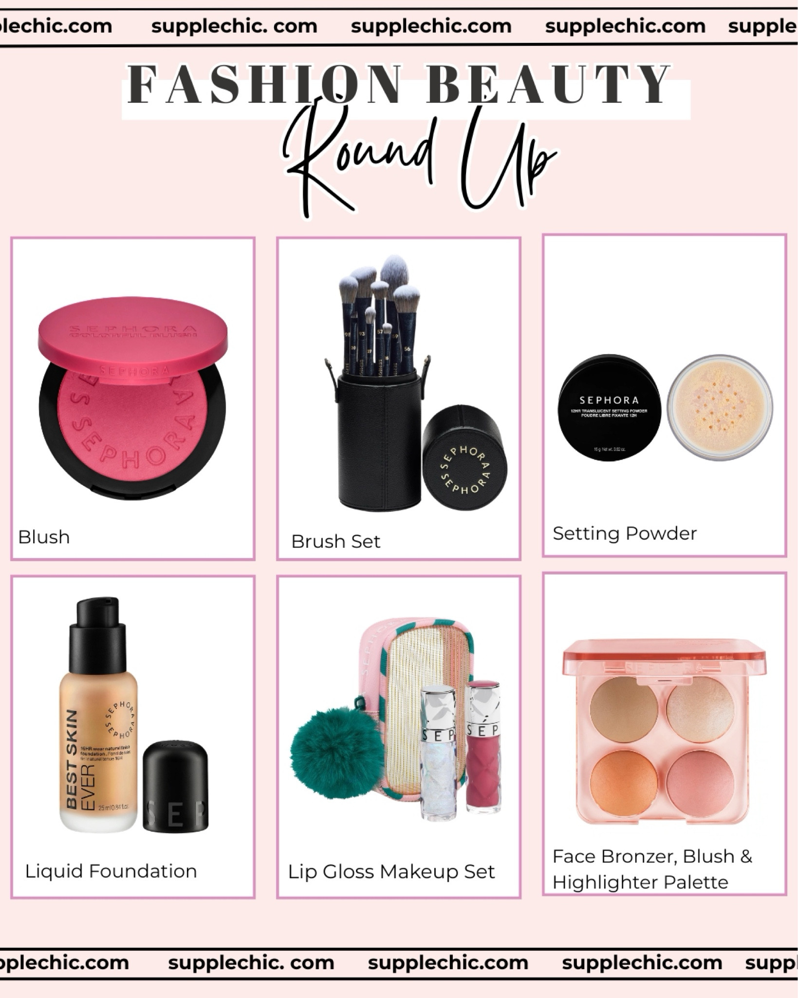 Getting ready feels a lot more enjoyable when every product in your makeup bag earns its place. From foundation and setting powder to blush, brushes, and lip products, these are the everyday essentials worth the space in your makeup bag. #SephoraFavorites
#BeautyFinds
#EverydayMakeup
#MakeupEssentials
#FoundationRoutine
#GlowyMakeup
#MakeupLover
#BeautyMustHaves
#LTKBeauty
#SephoraCollection

#LTKgrwm #LTKBeauty #LTKSeasonal