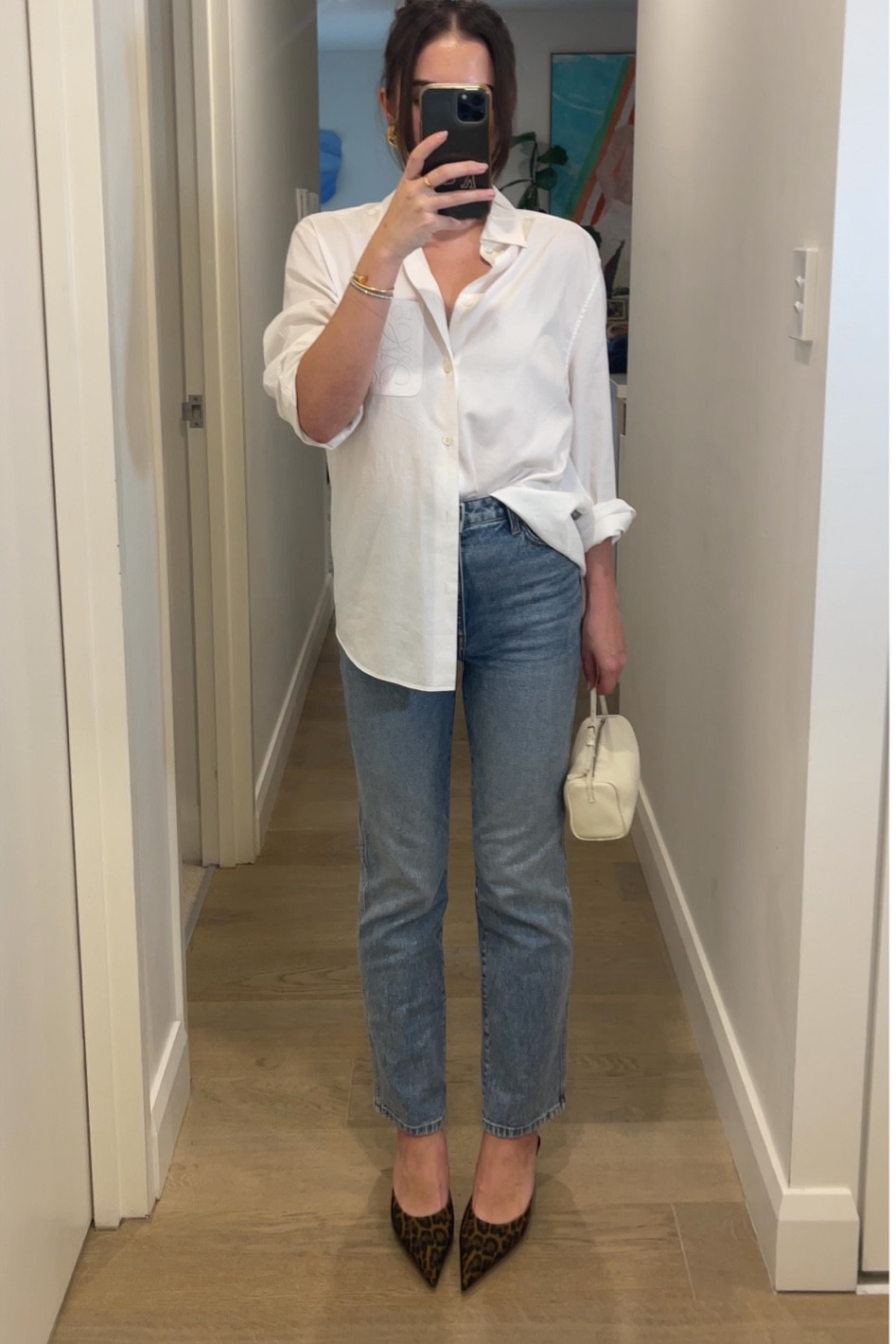 leopard print shoes are a big yes