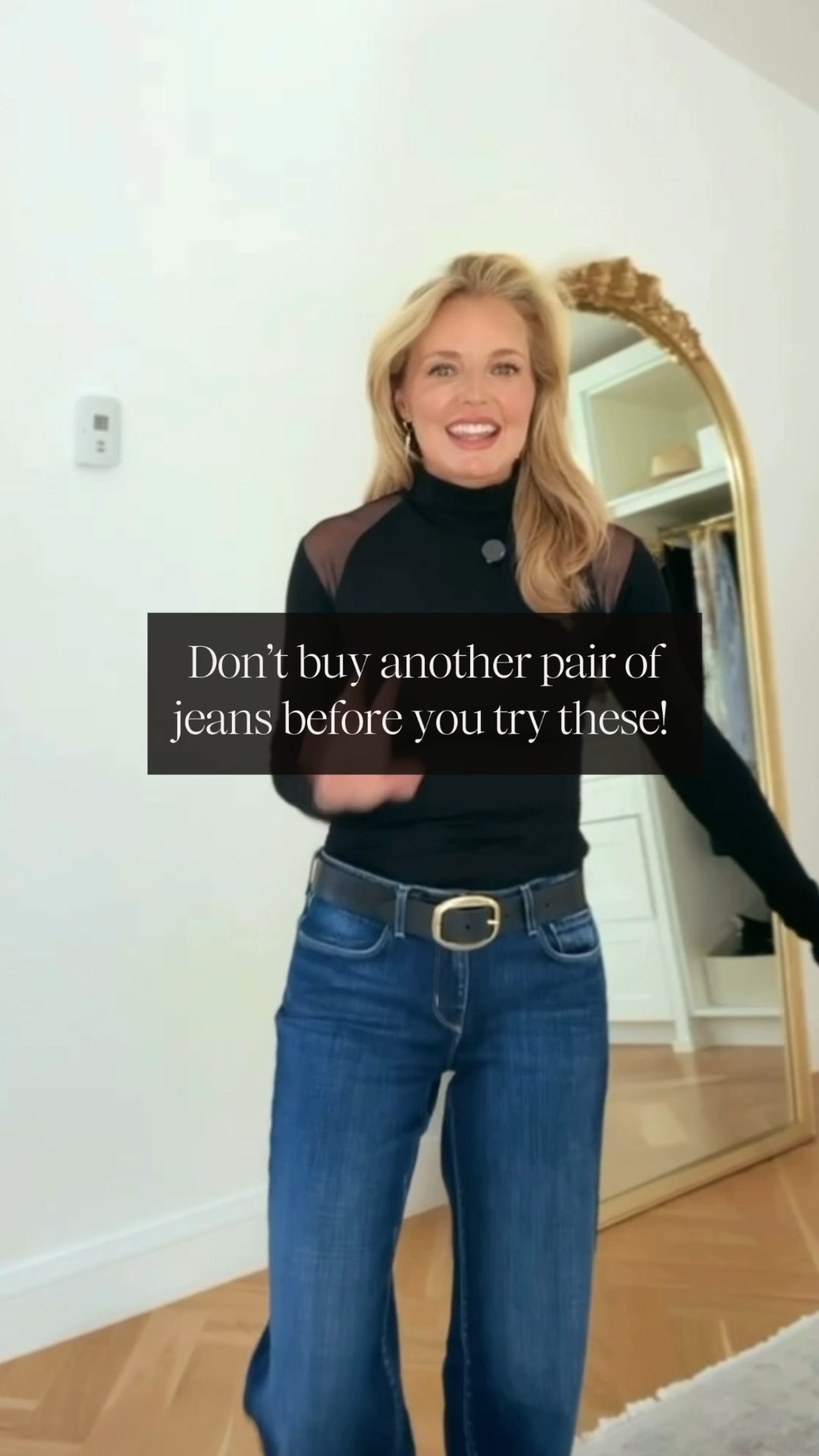 These jeans are soooo soft and comfortable, and the mid-rise feels very modern and a bit like a breath of fresh air compared to some higher-rise fits.

I can wear these for an entire day without feeling any discomfort, they pass the sit test, there’s no sagging in the knees or tush, and the fit/wash are super flattering.

These are on the longer side (34” inseam), but because they come with a raw hem, I just cut a few inches off mine. This makes them perfect for taller ladies and my fellow petite ladies (I’m 5’4”). 💫✨🙌🏼

#LTKOver40 #LTKmomlife