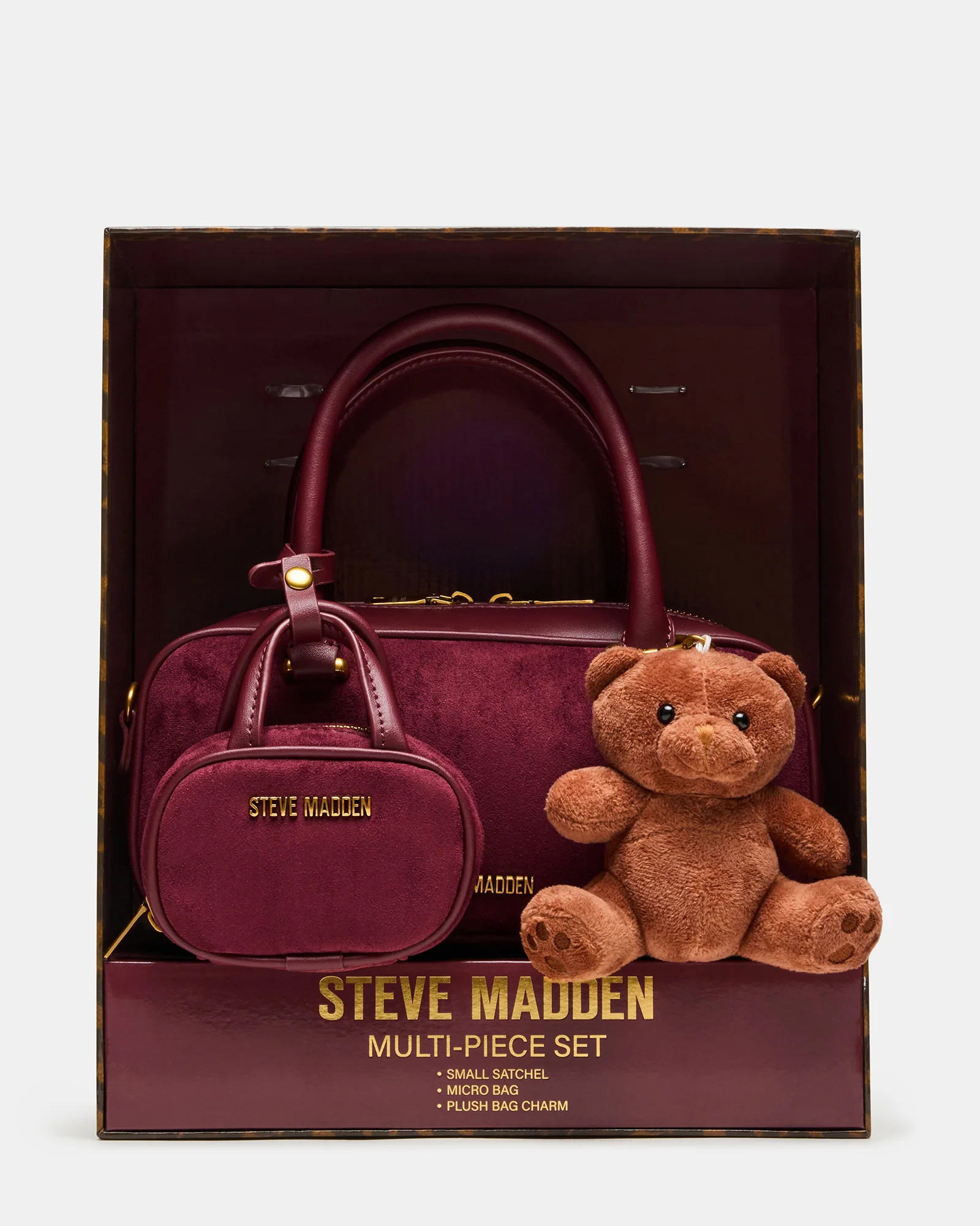 DIVERS Charm Box Gift Set Bloodstone Women's Top-Handle Crossbody Bag Gift Set | Steve Madden (US)