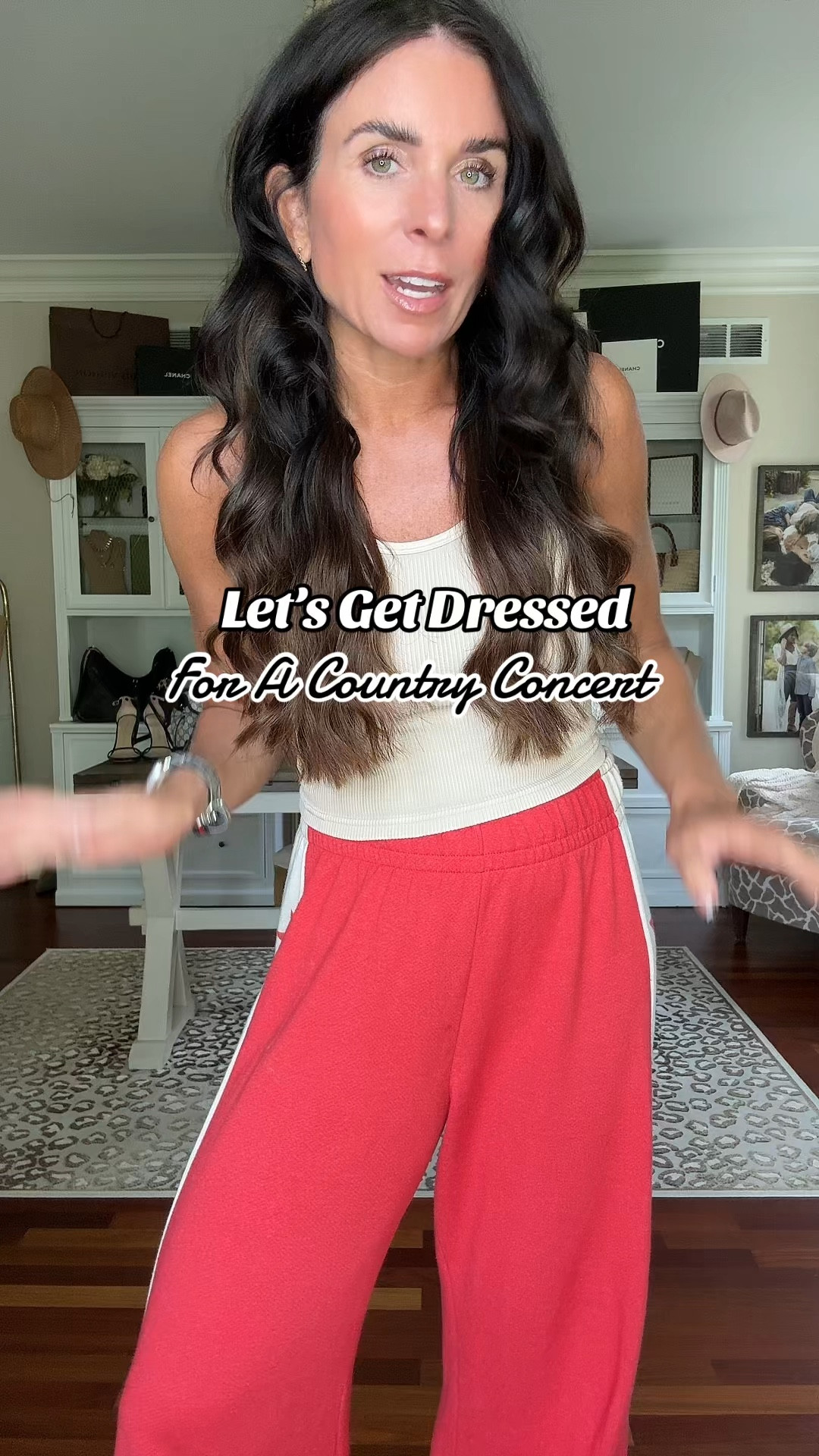 Country concert outfit 
27 shorts
XS/s tank
O/s cardigan 

#LTKSeasonal #LTKStyleTip