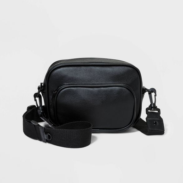 Camera Crossbody Bag with Pouch - Wild Fable&#8482; Black | Target