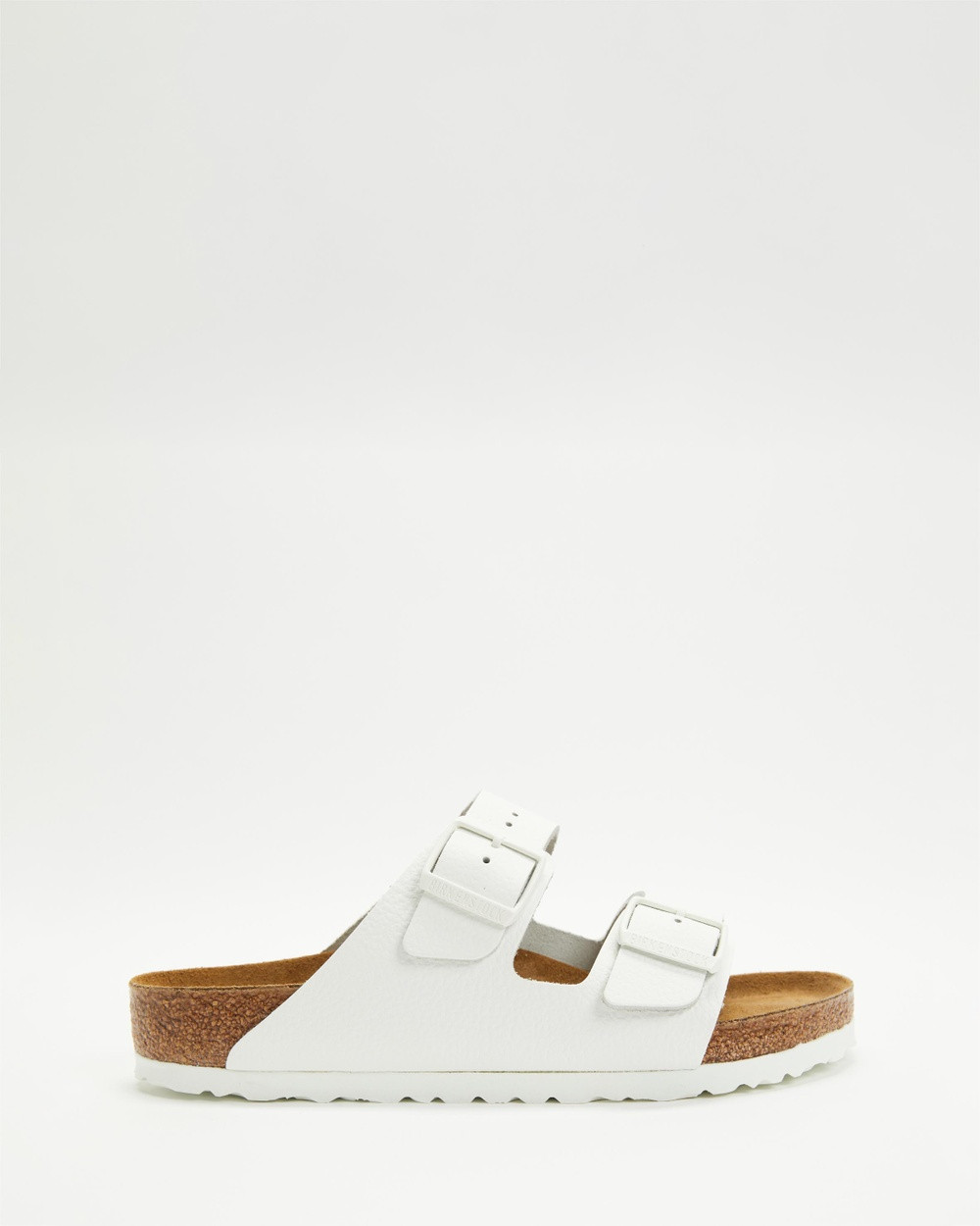 Birkenstock - Arizona Smooth Leather Regular   Women's - Sandals (White) Arizona Smooth Leather Regular - Women's | THE ICONIC (AU & NZ)