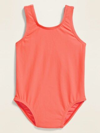 Neon-Color Swimsuit for Toddler Girls | Old Navy (US)