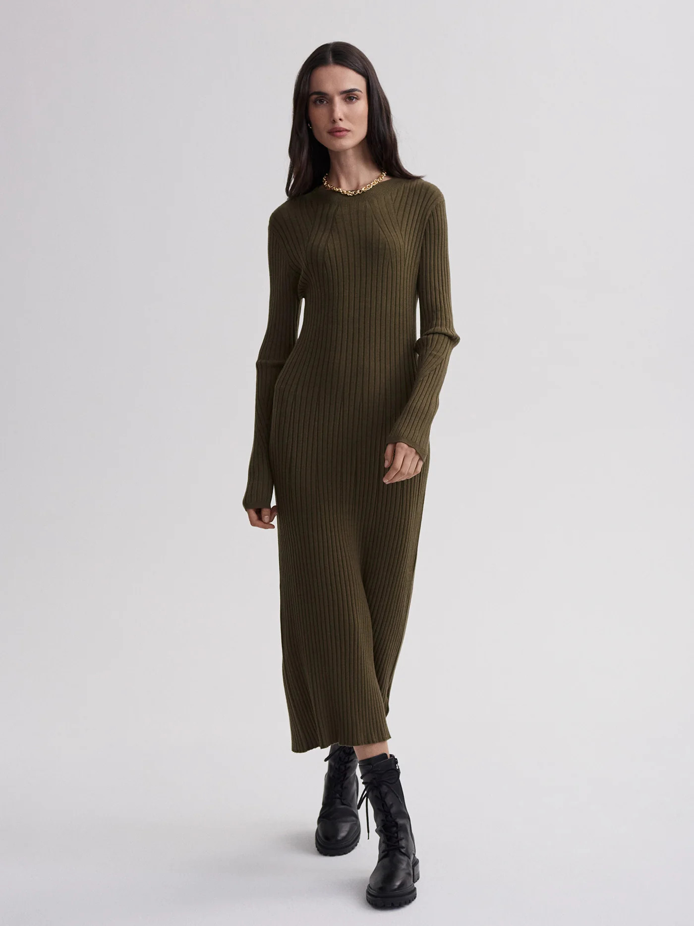 Axel Rib Knit Midi Dress | Varley US