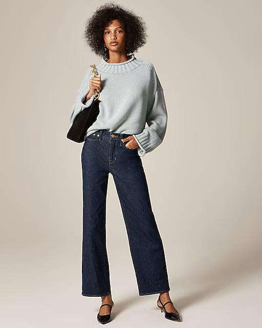 High-rise slim wide jean in 1996 semi-stretch | J. Crew US