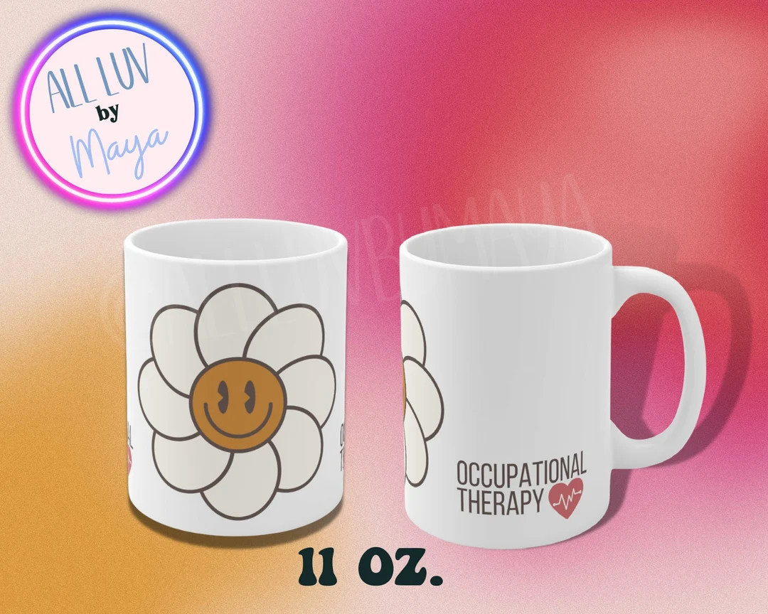 Retro Occupational Therapy Mug, Occupational Therapist Mug, OT Graduation Gift, Med School Gift, ... | Etsy (US)