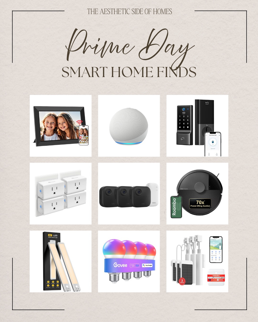 Smart home finds on prime day deals!

Prime days, Amazon prime days, deal alert, sale alert

#LTKHome #LTKSaleAlert #LTKSeasonal