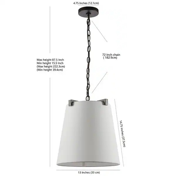 SAFAVIEH Lighting Krelia Pendant - 13" x 13" x 13" - Bed Bath & Beyond - 32201253 | Bed Bath & Beyond