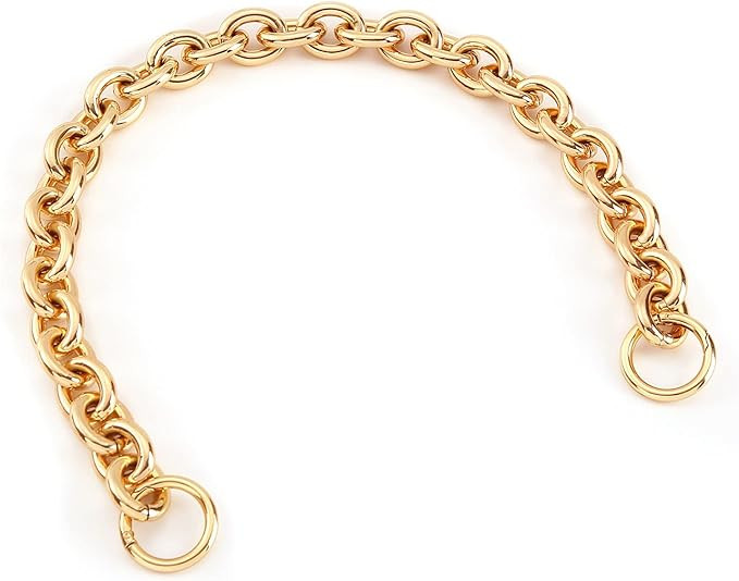 Fashionable Heavy Aluminum O Shape Metal Chain Handle Shoulder Straps Replacement for Women's Han... | Amazon (US)