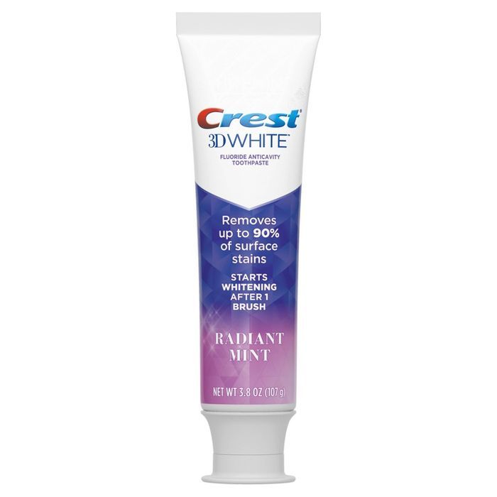 Crest 3D White Whitening Toothpaste, Radiant Mint | Target
